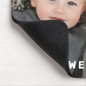 パパ我々愛あなたハートオーバーレイ父の日写真 マウスパッド (コーナー)