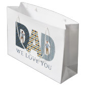パパ我々愛You写真抱き枕 ラージペーパーバッグ (裏面アングル)