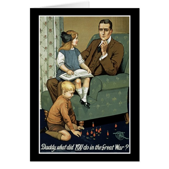 パパ戦争で何をし素晴らしたの？ (正面)