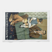 パパ戦争で何をし素晴らしたの? キッチンタオル (横)