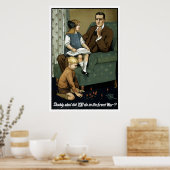 パパ戦争で何をし素晴らしたの? ポスター (キッチン)