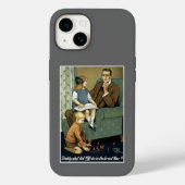 パパ戦争で何をし素晴らしたの?Case-Mate Case-Mate iPhoneケース (裏面)