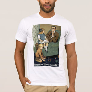 パパ戦争で何をし素晴らしたの? Tシャツ