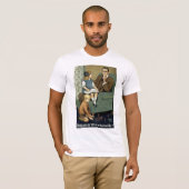 パパ戦争で何をし素晴らしたの? Tシャツ (正面フル)
