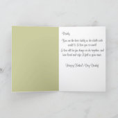 パパ持ちベビー父の日カードから子どもへ カード (内部)