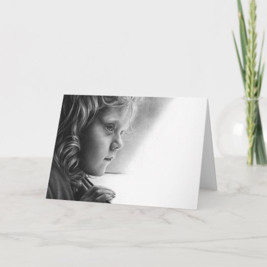 パパ挨拶カードを待っている シーズンカード (正面)