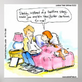 パパ教えがポスタ読ーを救うおもしろいこと ポスター (正面)