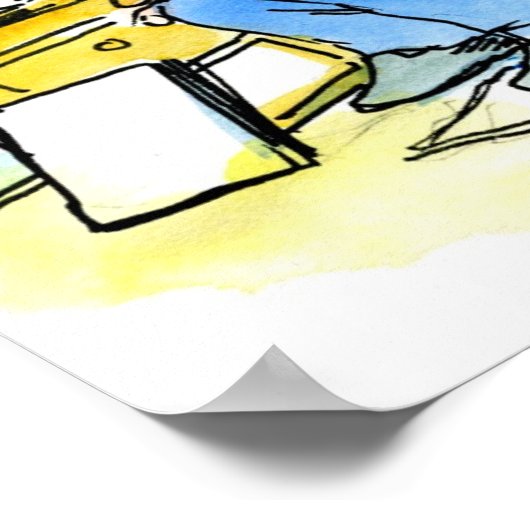 パパ教えがポスタ読ーを救うおもしろいこと ポスター (角)