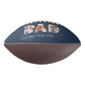 パパ数々のタイポグラフィネイビーモダンル アメリカンフットボール (回転270)