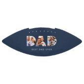 パパ数々のタイポグラフィネイビーモダンル アメリカンフットボール (パネル)
