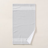 パパ文字オンライトシルバーグレーシェード バスタオルセット (ハンドタオル)