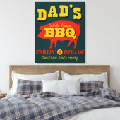 パパ料理 キャンバスプリント (インサイチュ (寝室))