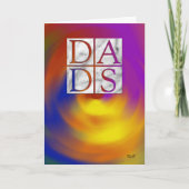 パパ日 カード (正面)