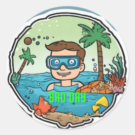 パパ日 ラウンドシール