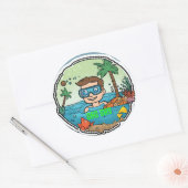 パパ日 ラウンドシール (封筒)