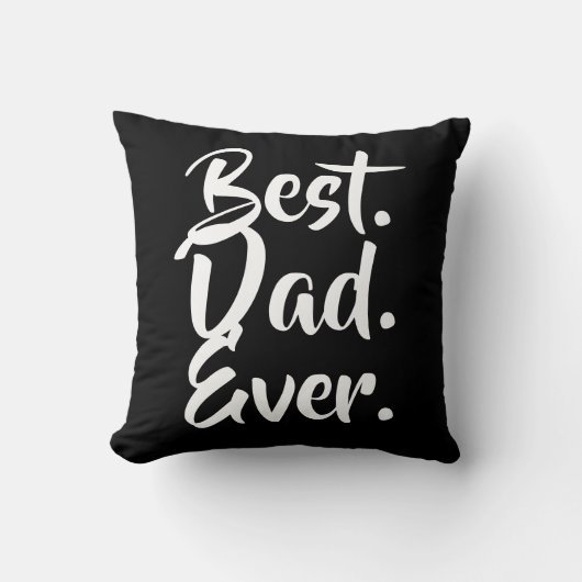 パパ最高のの贈り物，パパの贈り物，父の日の贈り物 クッション (正面)