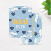 パパ最高のは今までにかわいい父のデイカード (デスク)