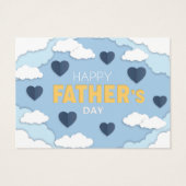 パパ最高のは今までにかわいい父のデイカード (裏面)