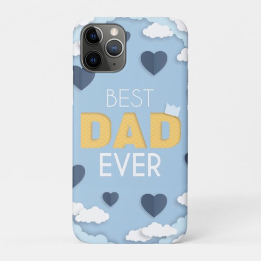 パパ最高のは今までにかわいい父の日 Case-Mate iPhoneケース (裏)