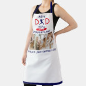 パパ最高のは今まで台所でバーベキューの父の日 エプロン (インサイチュ)