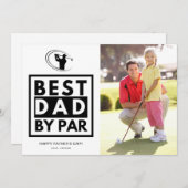パパ最高のバイパーフォトゴルフの父の日  シーズンカード (正面/裏面)