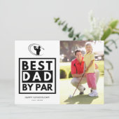 パパ最高のバイパーフォトゴルフの父の日  シーズンカード (スタンド正面)