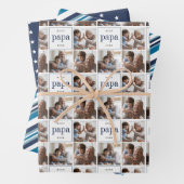 パパ最高のーは父の日を調整する ラッピングペーパーシート (インサイチュ)