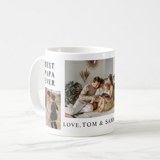 パパ最高のーエバーギャラリーマグ コーヒーマグカップ (正面左)