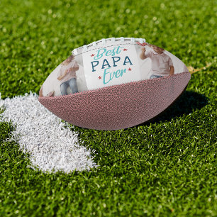 パパ最高のーエバー  手書きフォトコラージュ アメリカンフットボール