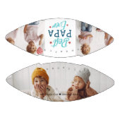 パパ最高のーエバー |手書きフォトコラージュ アメリカンフットボール (パネル)