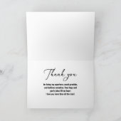 パパ最高のー写真父の日 カード (内部)