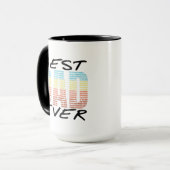 パパ最高のー父の日の贈り物パパのために マグカップ (正面左)