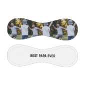 パパ最高のー・エバー・スクリプト・ファーザーズ・デイ・フォト・コラージュ 野球ボール (パネル)