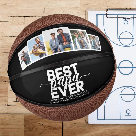 パパ最高のー・エバー&ファミリー5写真父の日 ミニバスケットボール