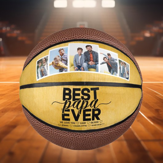 パパ最高のー・エバー&ファミリー5写真父の日 ミニバスケットボール