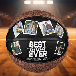 パパ最高のー・エバー&ファミリー6枚の写真パパの日 ミニバスケットボール