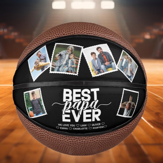 パパ最高のー・エバー&ファミリー6枚の写真パパの日 ミニバスケットボール