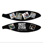 パパ最高のー・エバー&ファミリー6枚の写真パパの日 ミニバスケットボール (パネル)