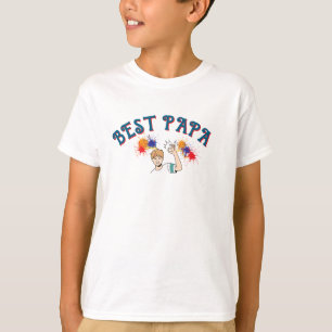 パパ最高のー» Kids' Tシャツ – かわいい男の子のデザイン