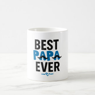 パパ最高のーEver Mug – 口ひげおもしろいパパギフト コーヒーマグカップ