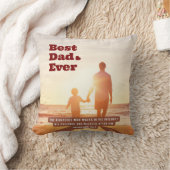 パパ最高の20:7キリスト教の聖書聖句 クッション (ブランケット)