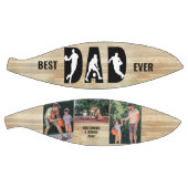 パパ最高の3枚フォトレターカットアウトバスケットボール バスケットボール (パネル)