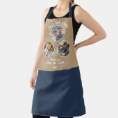 パパ最高の3枚写真父の日のキープサケエプロン エプロン (インサイチュ)