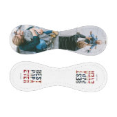 パパ最高の・エバ・アメリカン・フラッグ2フパーソナライズされたォト 野球ボール (パネル)