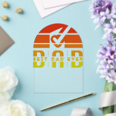 パパ最高の：男、神話、伝説 アクリル招待状 (インサイチュ (ウェディング))