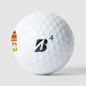 パパ最高の：男、神話、伝説 ゴルフボール (ロゴ)