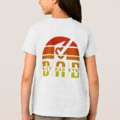 パパ最高の：男、神話、伝説 トライブレンドＴシャツ (裏面)