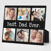 パパ最高のEver 6 Photo Collage in Black and White フォトプラーク (側面)