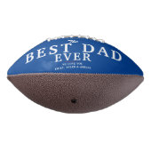 パパ最高のEver Blue Father's Day 3 Photo Collage アメリカンフットボール (回転270)