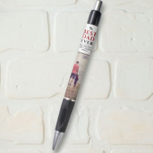 パパ最高のEver Father's Dayフォトブラックインクペン